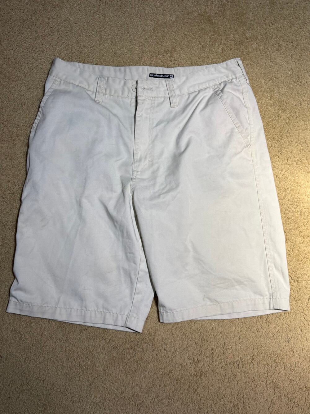 Quiksilver Men's Chino Shorts (Light Beige / Stone)